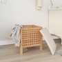 Badezimmerhocker aus massivem Walnussholz, 48 x 47,5 x 52 cm von vidaXL, Wäschekörbe - Ref: Foro24-350350, Preis: 84,03 €, Ra...