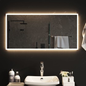 Espejo de baño con LED 100x50 cm de vidaXL, Espejos - Ref: Foro24-151773, Precio: 81,99 €, Descuento: %