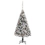 Künstlicher Weihnachtsbaum mit LEDs und grünen PVC-Kugeln 150 cm von vidaXL, Weihnachtsbäume - Ref: Foro24-3077867, Preis: 86...