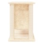 Cat scratching post with cream sisal posts 50 cm by vidaXL, Cat furniture - Ref: Foro24-171657, Price: 53,02 €, Discount: %