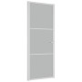 Matte white glass and aluminum interior door 83x201.5 cm by vidaXL, Doors for the home - Ref: Foro24-350577, Price: 263,48 €,...