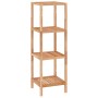 Estantería de baño madera maciza nogal 36x36x112 cm de vidaXL, Librerías y estanterías - Ref: Foro24-350366, Precio: 66,02 €,...