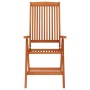 Folding garden chairs 6 pcs solid eucalyptus wood by vidaXL, Garden chairs - Ref: Foro24-3087345, Price: 396,99 €, Discount: %