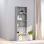 5-stöckiges Sperrholzregal grau 60x30x189 cm von vidaXL, Bücherregale und Regale - Ref: Foro24-815400, Preis: 94,04 €, Rabatt: %