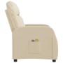 Hebbarer Massagesessel aus cremefarbenem Stoff von vidaXL, Elektrische Massagesessel - Ref: Foro24-3124802, Preis: 284,29 €, ...