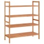 Solid walnut wood shoe racks 2 units 69x27x41 cm by vidaXL, Shoe racks and shoe organizers - Ref: Foro24-350362, Price: 53,99...