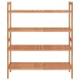 Solid walnut wood shoe racks 2 units 69x27x41 cm by vidaXL, Shoe racks and shoe organizers - Ref: Foro24-350362, Price: 53,99...