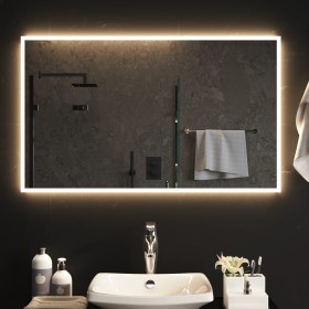 LED bathroom mirror 100x60 cm by vidaXL, Mirrors - Ref: Foro24-151774, Price: 100,99 €, Discount: %