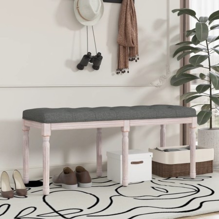 Dark gray fabric bench 110x40x49 cm by vidaXL, Banks - Ref: Foro24-344451, Price: 73,71 €, Discount: %