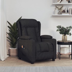 Black fabric electric massage chair by vidaXL, Electric massage chairs - Ref: Foro24-3098791, Price: 310,99 €, Discount: %