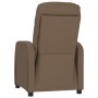 Sillón de masaje elevable de tela marrón de vidaXL, Sillones de masaje eléctricos - Ref: Foro24-3124797, Precio: 335,05 €, De...