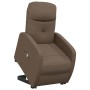 Sillón de masaje elevable de tela marrón de vidaXL, Sillones de masaje eléctricos - Ref: Foro24-3124797, Precio: 335,05 €, De...