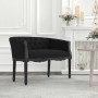 Black velvet bench 98x56x69 cm by vidaXL, Banks - Ref: Foro24-344514, Price: 233,75 €, Discount: %