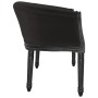 Banco de terciopelo negro 98x56x69 cm de vidaXL, Bancos - Ref: Foro24-344514, Precio: 233,75 €, Descuento: %