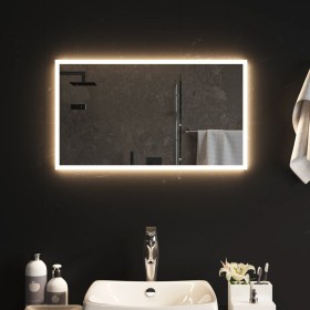 Badezimmerspiegel mit LED 70x40 cm von vidaXL, Spiegel - Ref: Foro24-151764, Preis: 58,99 €, Rabatt: %