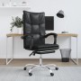 Silla de oficina reclinable cuero sintético negro de vidaXL, Sillas de oficina - Ref: Foro24-349753, Precio: 110,04 €, Descue...