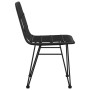 Garden chairs 2 units black synthetic rattan 48x62x84 cm by vidaXL, Garden chairs - Ref: Foro24-319429, Price: 133,06 €, Disc...