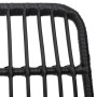 Garden chairs 2 units black synthetic rattan 48x62x84 cm by vidaXL, Garden chairs - Ref: Foro24-319429, Price: 133,06 €, Disc...