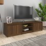 Mueble para TV madera contrachapada marrón roble 140x40x35,5 cm de vidaXL, Muebles TV - Ref: Foro24-815359, Precio: 90,63 €, ...