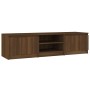 TV stand made of brown oak plywood, measuring 140x40x35.5 cm. by vidaXL, TV Furniture - Ref: Foro24-815359, Price: 85,63 €, D...