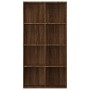 Oak brown plywood shelving/sideboard 66x30x130 cm by vidaXL, Bookcases and shelves - Ref: Foro24-815251, Price: 90,70 €, Disc...