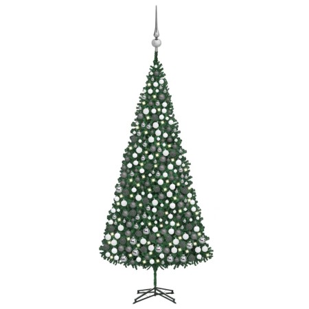 Pre-lit Christmas tree with lights and green balls 500 cm by vidaXL, Christmas trees - Ref: Foro24-3077888, Price: 606,67 €, ...