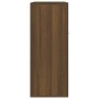 Aparador de madera contrachapada marrón roble 60x30x75 cm de vidaXL, Aparadores - Ref: Foro24-815377, Precio: 66,26 €, Descue...