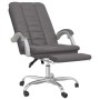 Silla de oficina reclinable cuero sintético gris de vidaXL, Sillas de oficina - Ref: Foro24-349719, Precio: 88,74 €, Descuent...