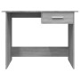 Escritorio de madera contrachapada gris Sonoma 100x50x76 cm de vidaXL, Escritorios - Ref: Foro24-815334, Precio: 78,44 €, Des...