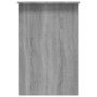 Escritorio de madera contrachapada gris Sonoma 100x50x76 cm de vidaXL, Escritorios - Ref: Foro24-815334, Precio: 78,44 €, Des...