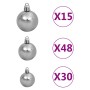 Pre-lit Christmas tree with lights and green balls 500 cm by vidaXL, Christmas trees - Ref: Foro24-3077888, Price: 606,67 €, ...