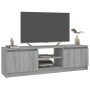 Mueble para TV madera contrachapada gris Sonoma 120x30x35,5 cm de vidaXL, Muebles TV - Ref: Foro24-815340, Precio: 78,95 €, D...