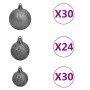 Pre-lit Christmas tree with lights and green balls 500 cm by vidaXL, Christmas trees - Ref: Foro24-3077888, Price: 606,67 €, ...