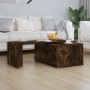 Smoked oak plywood coffee table 150x50x35 cm by vidaXL, Coffee table - Ref: Foro24-815468, Price: 67,37 €, Discount: %