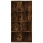 Estantería/Aparador contrachapada roble ahumado 66x30x130 cm de vidaXL, Librerías y estanterías - Ref: Foro24-815249, Precio:...