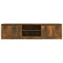 Smoked oak plywood TV cabinet 140x40x35.5cm by vidaXL, TV Furniture - Ref: Foro24-815357, Price: 83,91 €, Discount: %