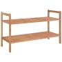 Solid walnut wood shoe rack 69x27x41 cm by vidaXL, Shoe racks and shoe organizers - Ref: Foro24-350361, Price: 33,07 €, Disco...