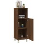 Badezimmerschrank Sperrholz Eiche braun 30x30x95 cm von vidaXL, Badezimmermöbel - Ref: Foro24-815608, Preis: 61,15 €, Rabatt: %