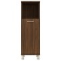 Badezimmerschrank Sperrholz Eiche braun 30x30x95 cm von vidaXL, Badezimmermöbel - Ref: Foro24-815608, Preis: 61,15 €, Rabatt: %