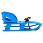 Sled with blue polypropylene seat and steering wheel 102.5x40x23 cm by vidaXL, Sleighs - Ref: Foro24-93727, Price: 94,20 €, D...