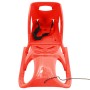 Sled with red polypropylene seat 102.5x40x23 cm by vidaXL, Sleighs - Ref: Foro24-93722, Price: 75,99 €, Discount: %