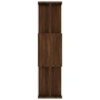 Oak brown plywood shelving/screen 80x24x96 cm by vidaXL, Bookcases and shelves - Ref: Foro24-815245, Price: 50,44 €, Discount: %