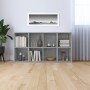 Gray plywood shelving/sideboard 66x30x130 cm by vidaXL, Bookcases and shelves - Ref: Foro24-815250, Price: 84,63 €, Discount: %