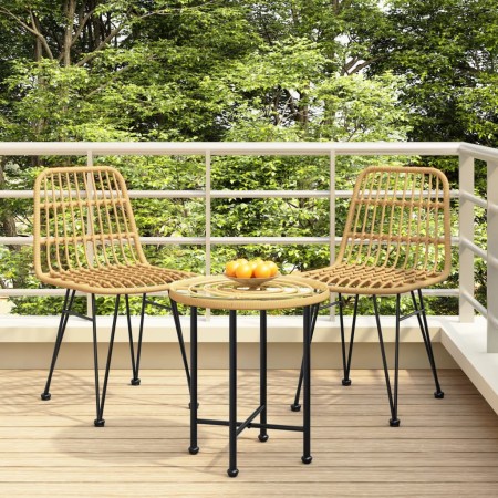 Garden chairs 2 units synthetic rattan 48x62x84 cm by vidaXL, Garden chairs - Ref: Foro24-319428, Price: 143,16 €, Discount: %