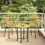 Gartenstühle 2 Einheiten synthetisches Rattan 48x62x84 cm von vidaXL, Gartenstühle - Ref: Foro24-319428, Preis: 143,16 €, Rab...