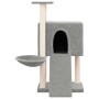 Cat scratcher with light gray sisal posts 96 cm by vidaXL, Cat furniture - Ref: Foro24-171646, Price: 41,26 €, Discount: %