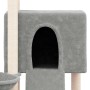 Cat scratcher with light gray sisal posts 96 cm by vidaXL, Cat furniture - Ref: Foro24-171646, Price: 41,26 €, Discount: %