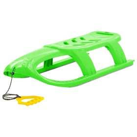 Sled for children made of green polypropylene, measuring 102.5x40x23 cm. by vidaXL, Sleighs - Ref: Foro24-93720, Price: 46,99...