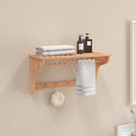 Solid walnut wood towel rack 60x30x35 cm by vidaXL, Towel racks - Ref: Foro24-350372, Price: 44,72 €, Discount: %