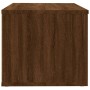 Mueble TV madera contrachapada color marrón roble 80x34x30 cm de vidaXL, Muebles TV - Ref: Foro24-815500, Precio: 73,42 €, De...